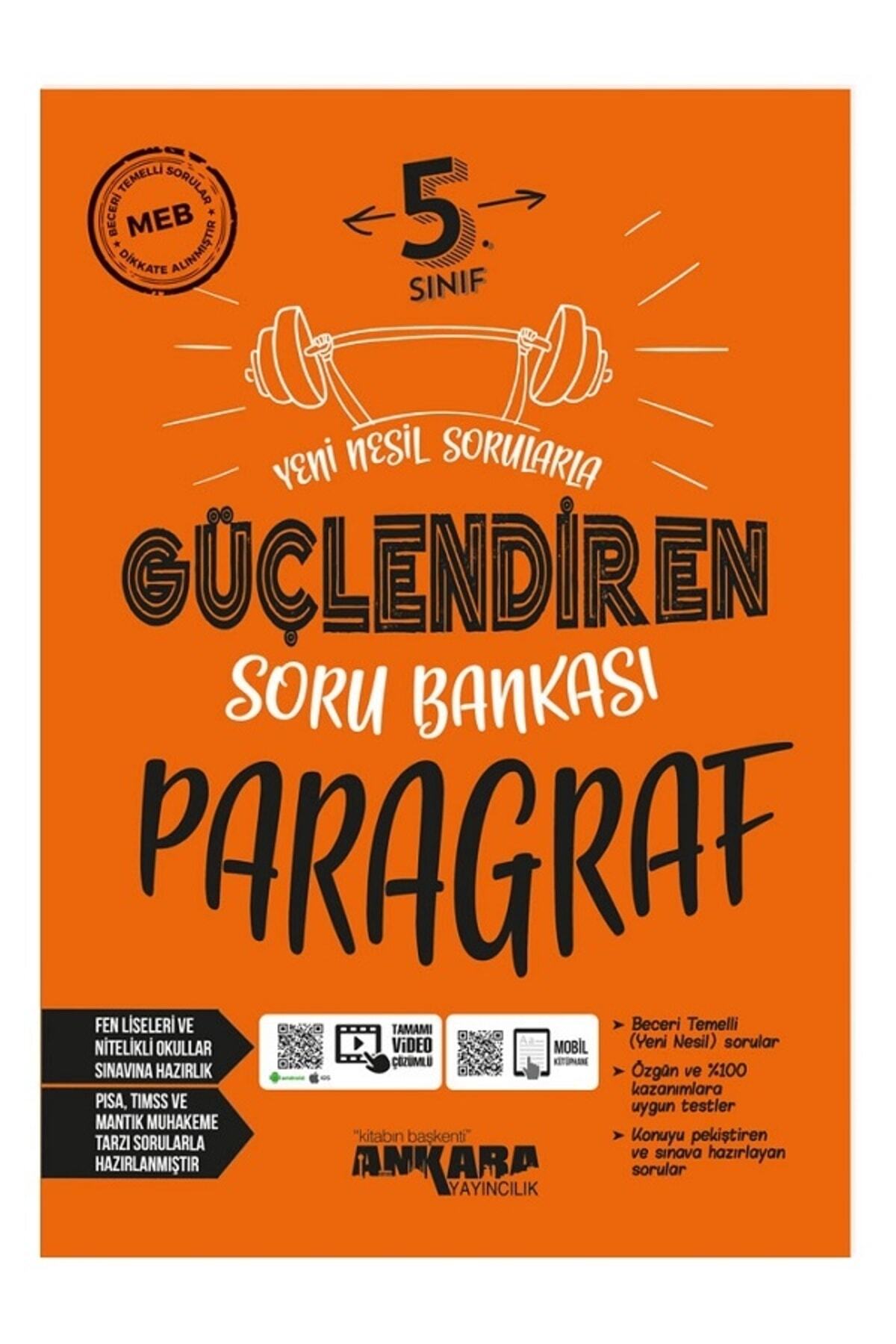 5. Sınıf Paragraf Güçlendiren Soru Bankası Güncel Baskı 2025 5. Sınıf Paragraf Güçlendiren Soru Bankası Güncel Baskı 2025