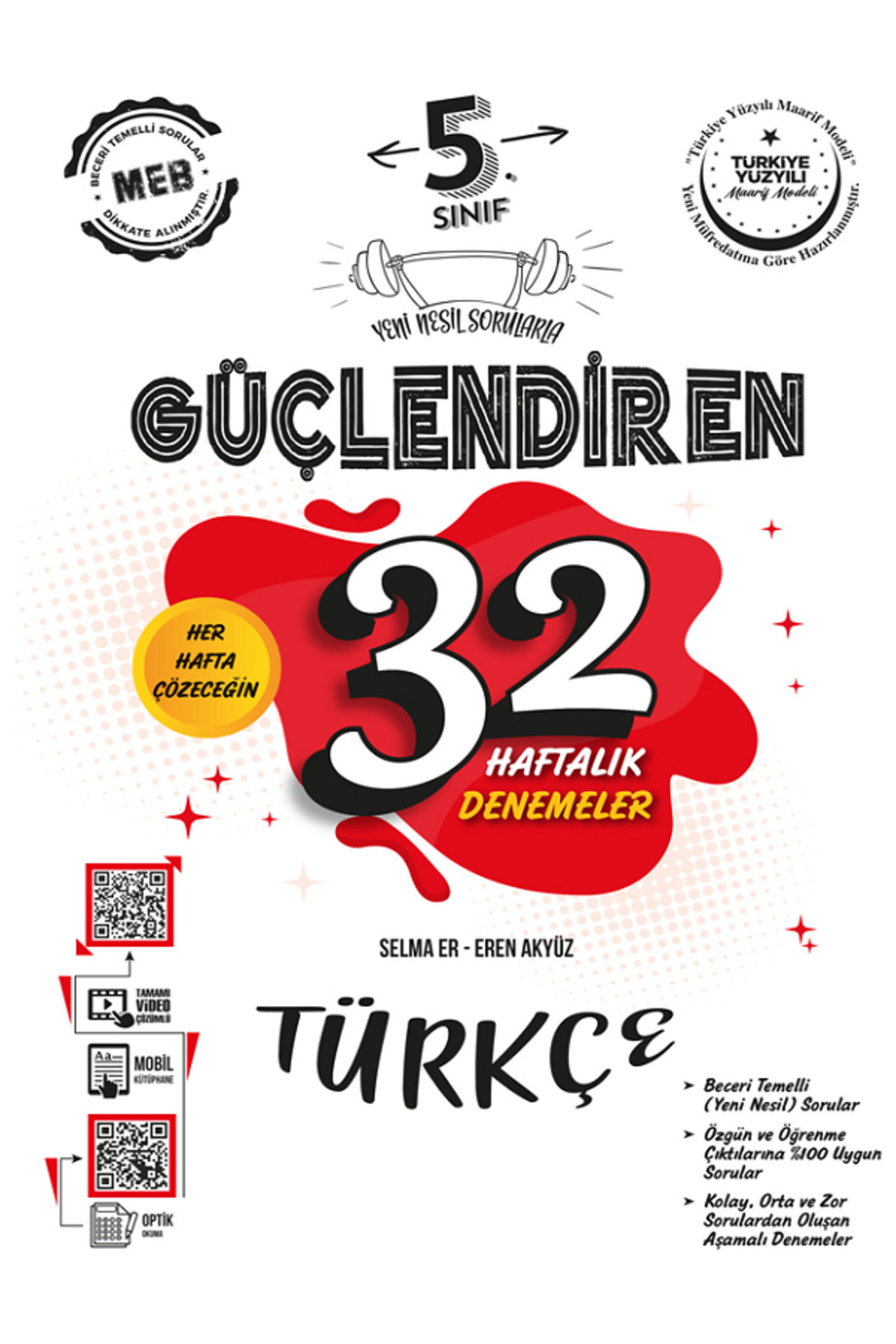5.Sınıf Ankara Güçlendiren 32 Haftalık Matematik Türkçe Fen Sosyal Din İngilizce Denemeler - 6 KİTAP 5.Sınıf Ankara Güçlendiren 32 Haftalık Matematik Türkçe Fen Sosyal Din İngilizce Denemeler - 6 KİTAP