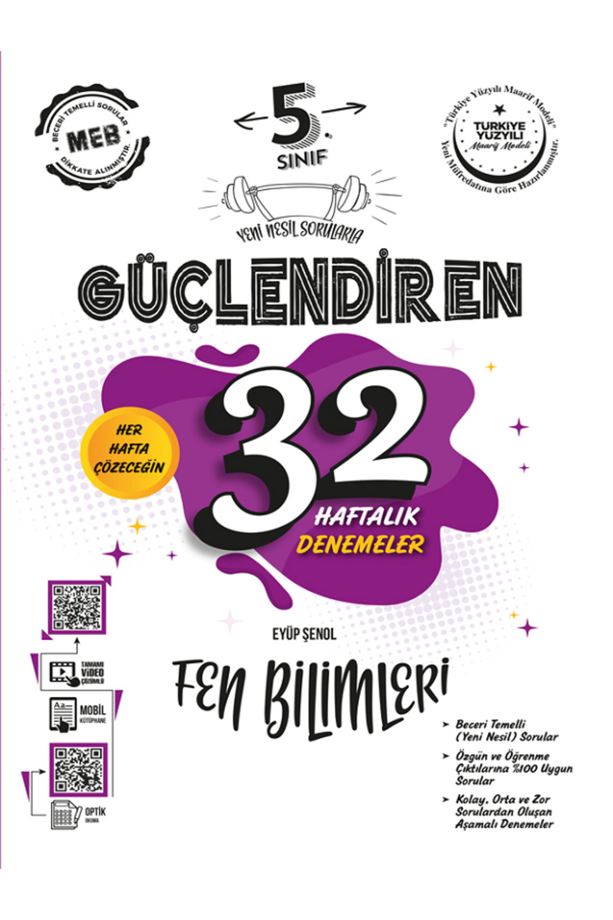 5.Sınıf Ankara Güçlendiren 32 Haftalık Matematik Türkçe Fen Sosyal Din İngilizce Denemeler - 6 KİTAP 5.Sınıf Ankara Güçlendiren 32 Haftalık Matematik Türkçe Fen Sosyal Din İngilizce Denemeler - 6 KİTAP