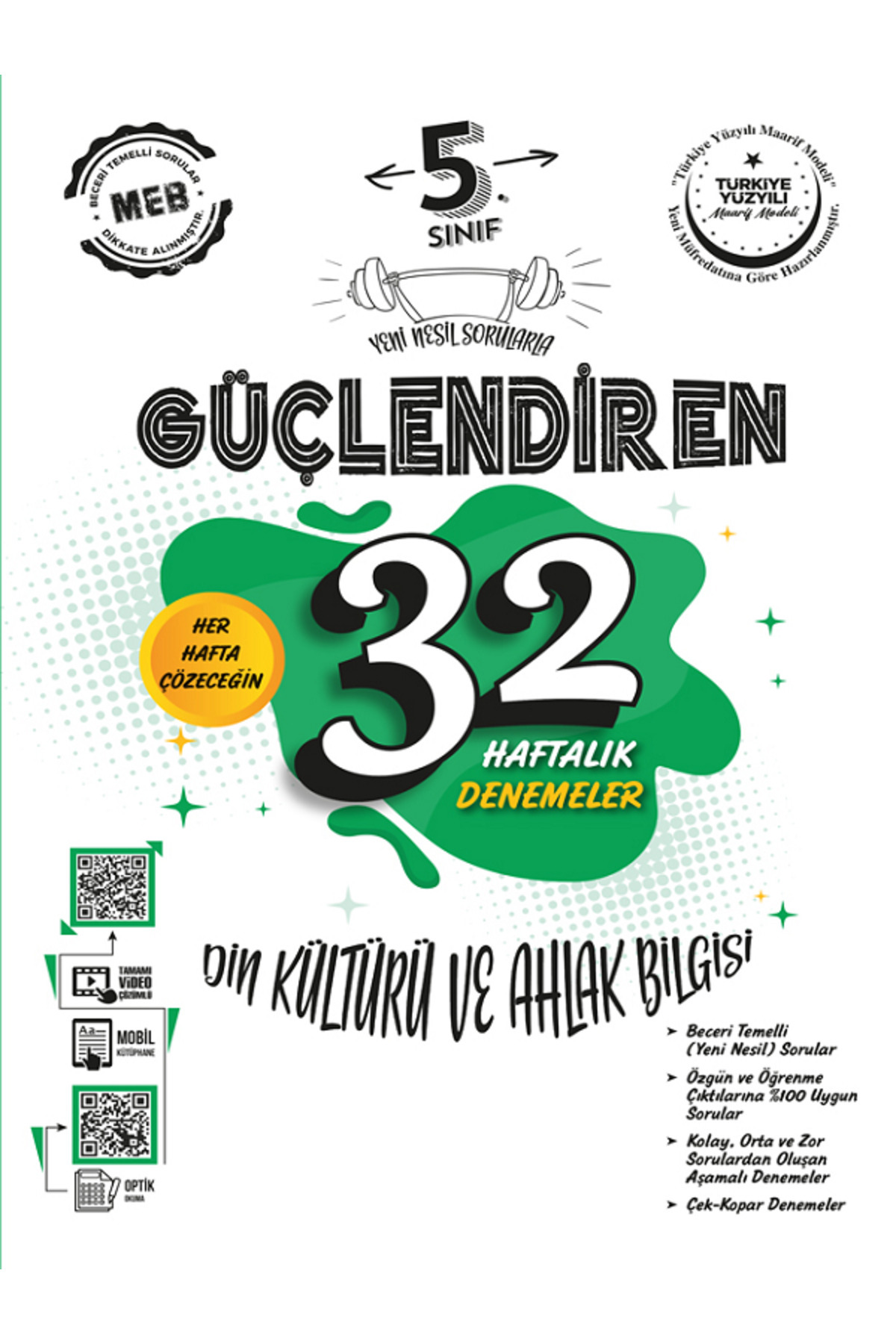 5.Sınıf Ankara Güçlendiren 32 Haftalık Matematik Türkçe Fen Sosyal Din İngilizce Denemeler - 6 KİTAP 5.Sınıf Ankara Güçlendiren 32 Haftalık Matematik Türkçe Fen Sosyal Din İngilizce Denemeler - 6 KİTAP