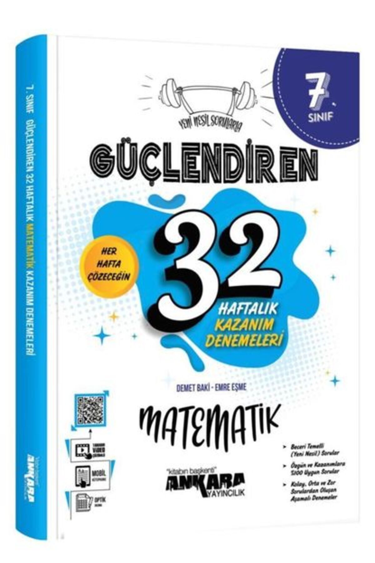 7. Sınıf Güçlendiren Matematik 32 Haftalık Kazanım Denemesi (yeni Baskı) 7. Sınıf Güçlendiren Matematik 32 Haftalık Kazanım Denemesi (yeni Baskı)