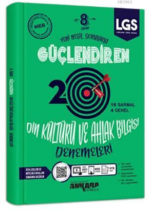 Ankara Yayıncılık 8. Sınıf Güçlendiren Din Kültürü ve Ahlak Bilgisi 20 Deneme Ankara Yayıncılık 8. Sınıf Güçlendiren Din Kültürü ve Ahlak Bilgisi 20 Deneme