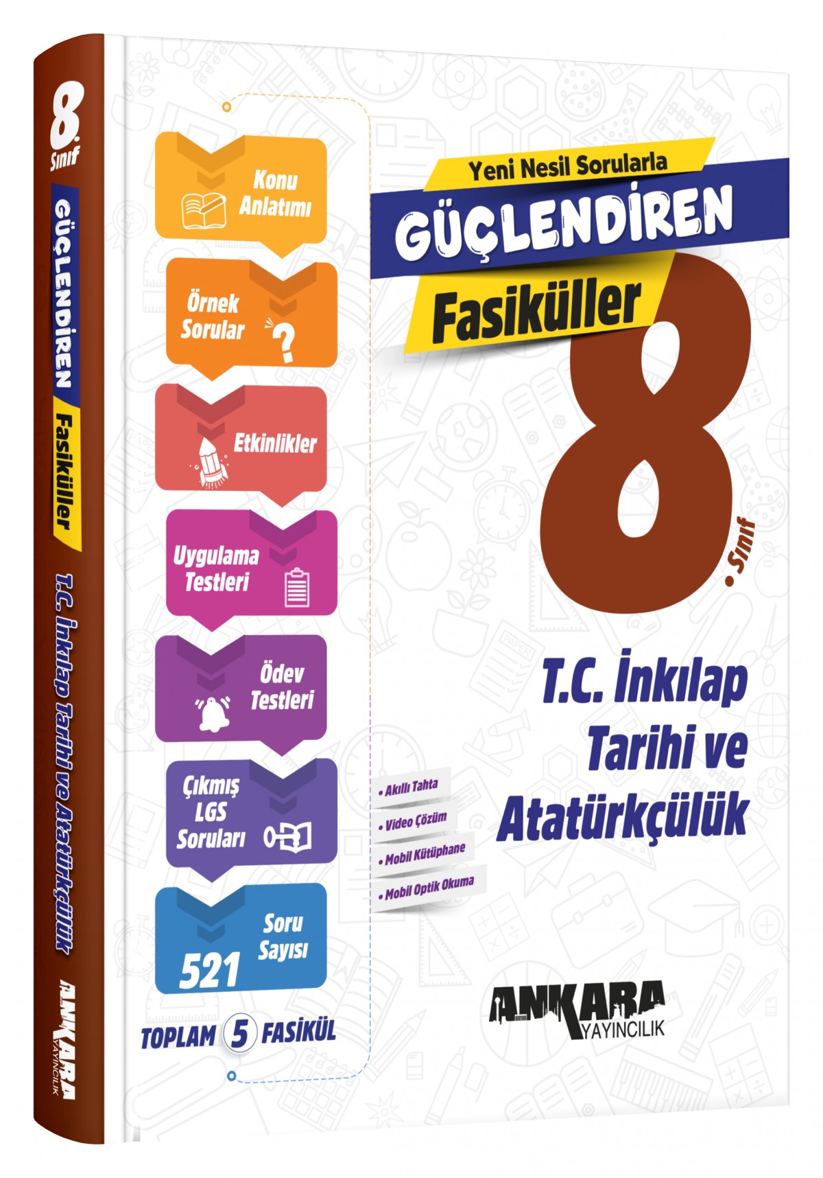 8. Sınıf T.C. İnkılap Tarihi ve Atatürkçülük Güçlendiren Fasikül