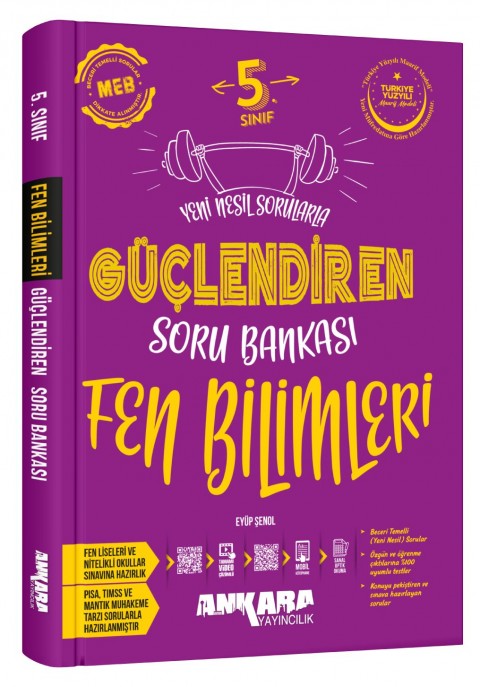 Ankara Yayıncılık 5. Sınıf Güçlendiren Fen Bilimleri Soru Bankası
