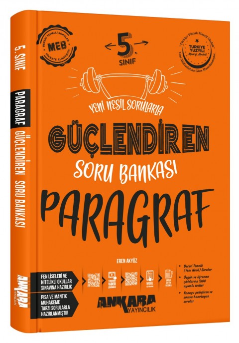 Ankara Yayıncılık 5. Sınıf Güçlendiren Paragraf Soru Bankası
