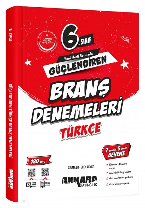 ANKARA YAY. 6.SINIF GÜÇLENDİREN TÜRKÇE BRANŞ DENEMELERİ 2026