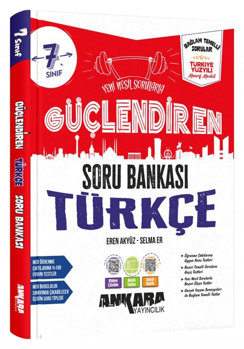 Ankara Yayıncılık 7. Sınıf Güçlendiren Türkçe Soru Bankası
