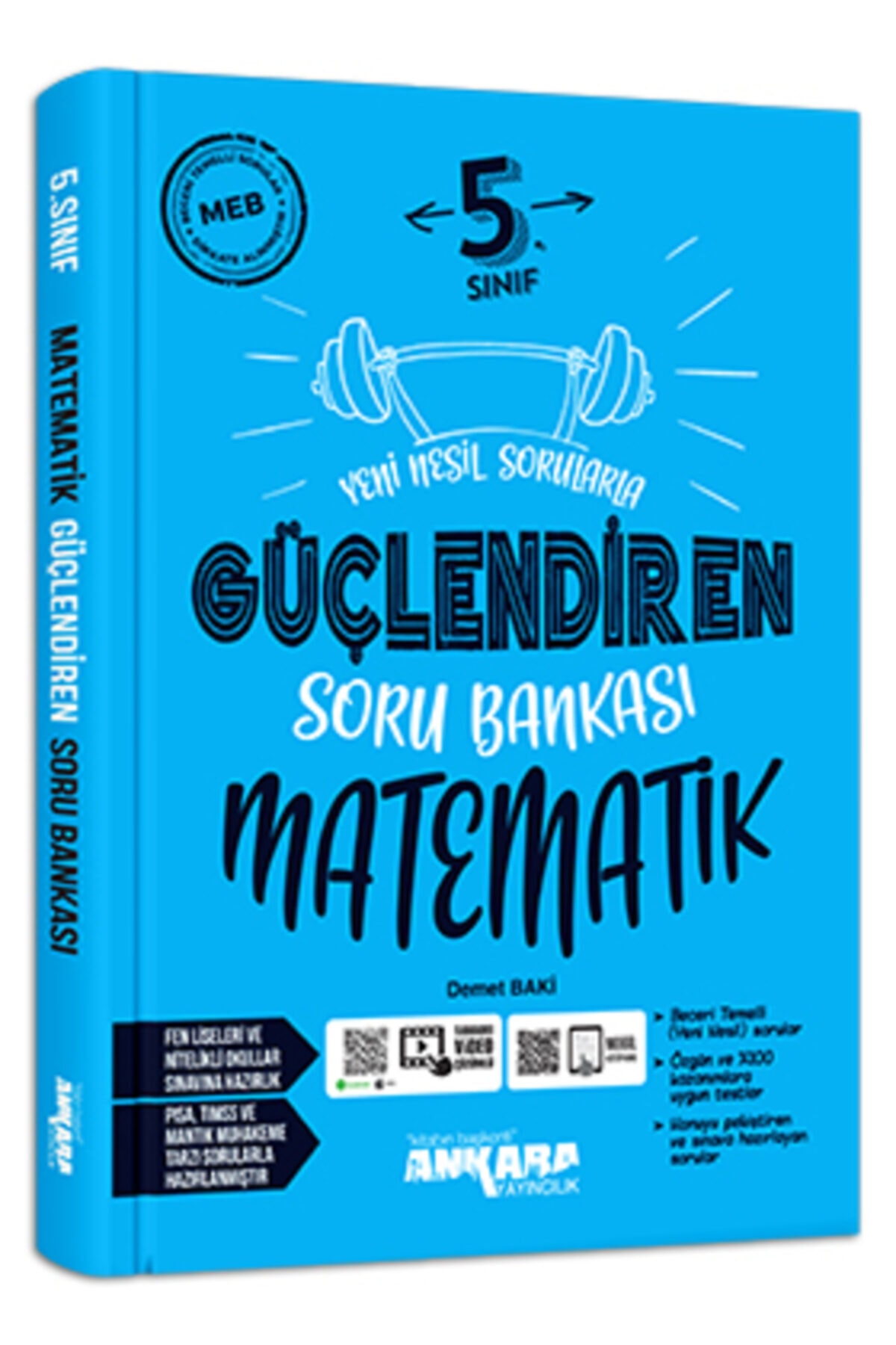 Ankara Yayıncılık 5. Sınıf Güçlendiren Matematik Soru Bankası Ankara Yayıncılık 5. Sınıf Güçlendiren Matematik Soru Bankası