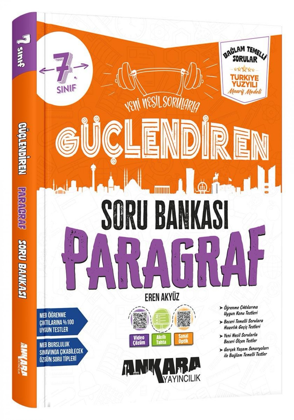 Ankara Yayıncılık 7. Sınıf Paragraf Güçlendiren Soru Bankası