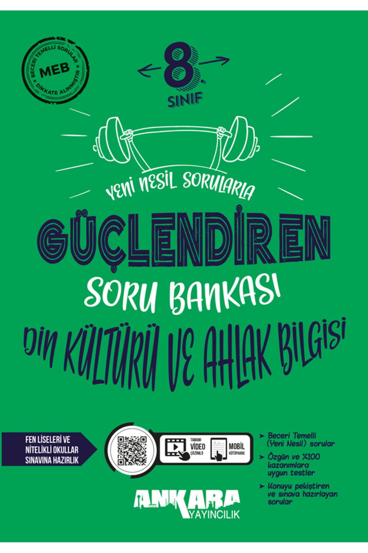 Ankara Yayıncılık 8. Sınıf 2026 Din Kültürü ve Ahlak Bilgisi Güçlendiren Soru Bankası Ankara Yayıncılık 8. Sınıf 2026 Din Kültürü ve Ahlak Bilgisi Güçlendiren Soru Bankası