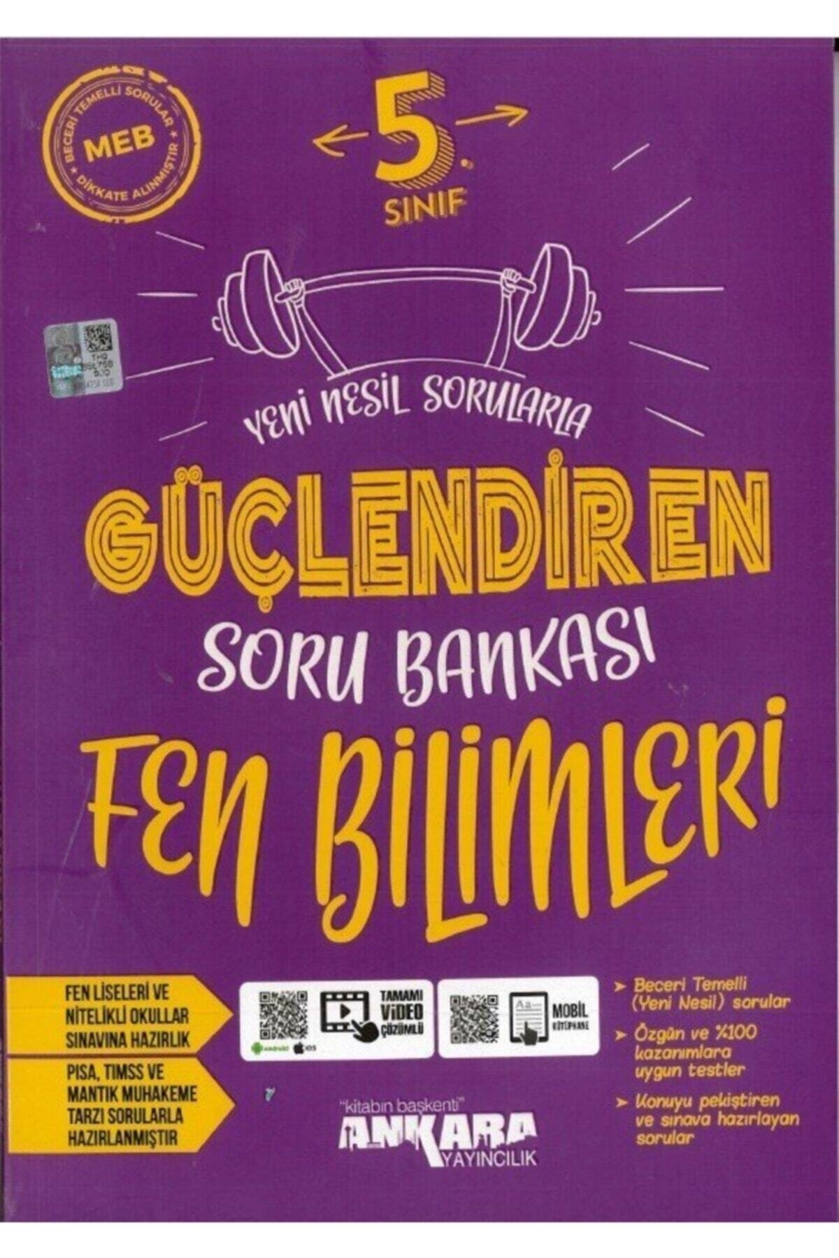 Ankara Yayıncılık Ankara Yayıncılık 5. Sınıf Güçlendiren Fen Bilimleri Soru Bankası Ankara Yayıncılık Ankara Yayıncılık 5. Sınıf Güçlendiren Fen Bilimleri Soru Bankası