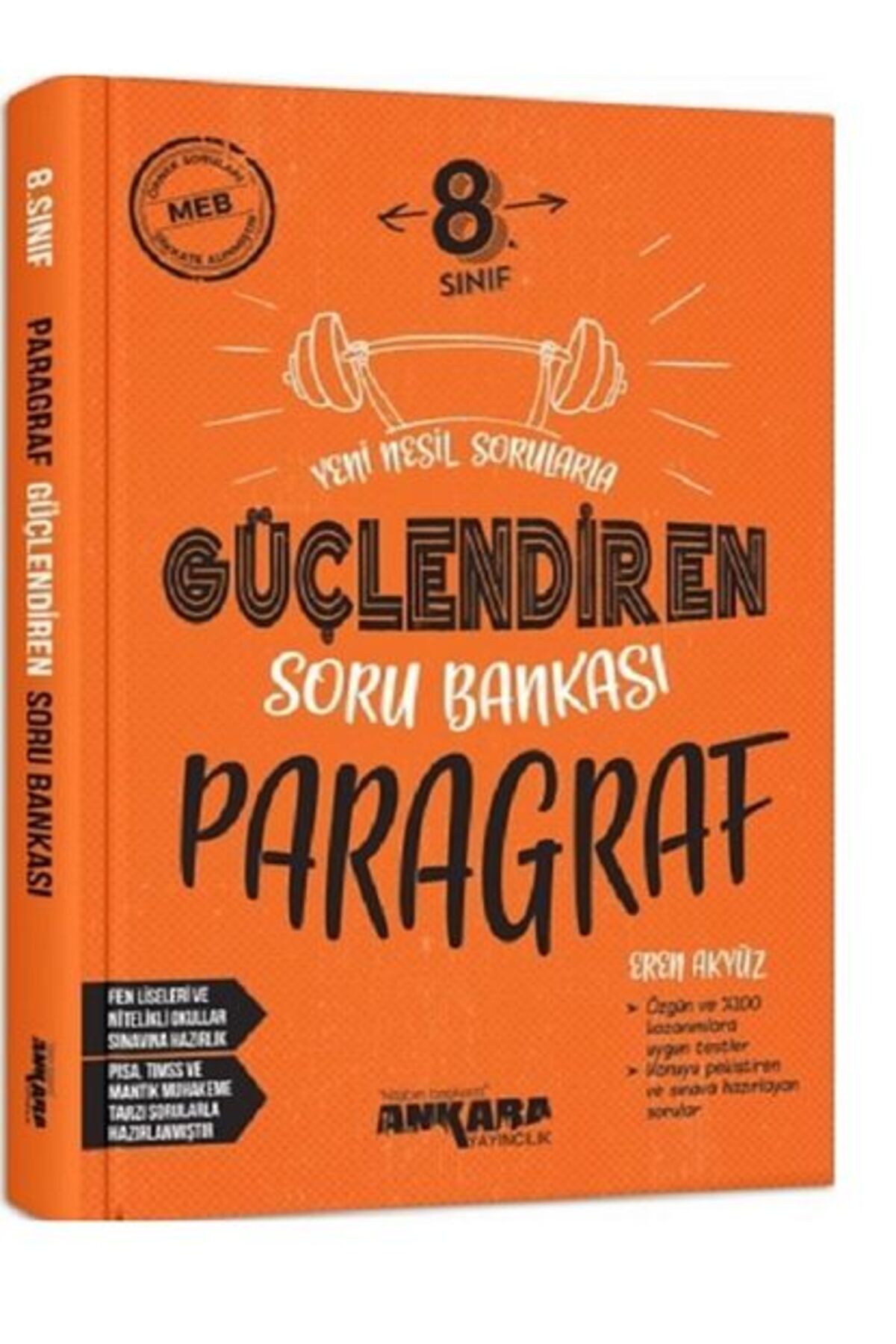 Ankara Yayıncılık Ankara Yayınları 8.Sınıf Paragraf Güçlendiren Soru Bankası Ankara Yayıncılık Ankara Yayınları 8.Sınıf Paragraf Güçlendiren Soru Bankası