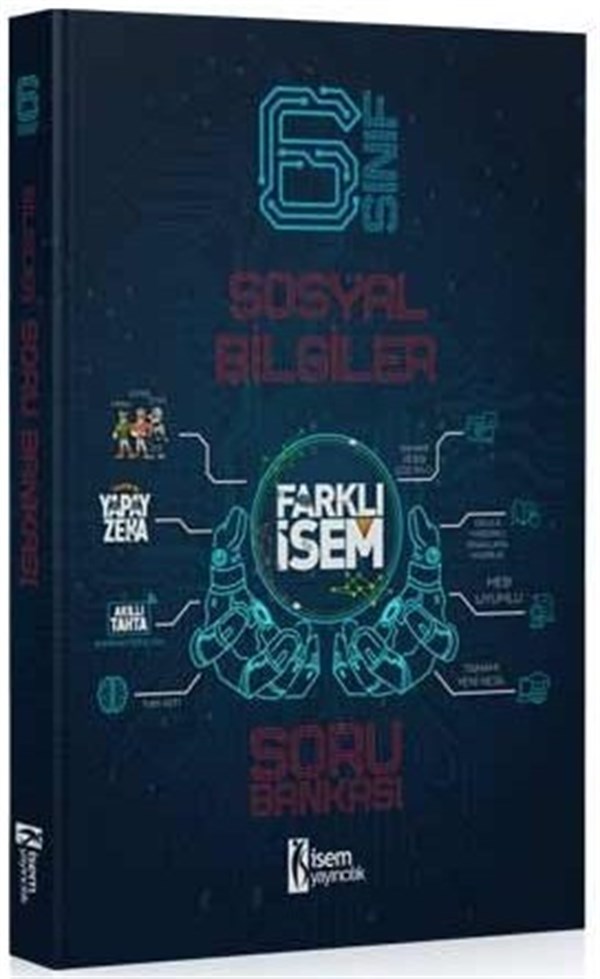 İsem Yayınları 6. Sınıf Farklı İsem Sosyal Bilgiler Soru Bankası